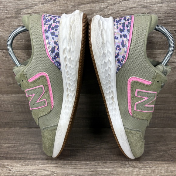 New Balance X-70 Green Pink Womens US Size 10 EUR 41.5 WSX70OF1 Running Shoes - Picture 5 of 9